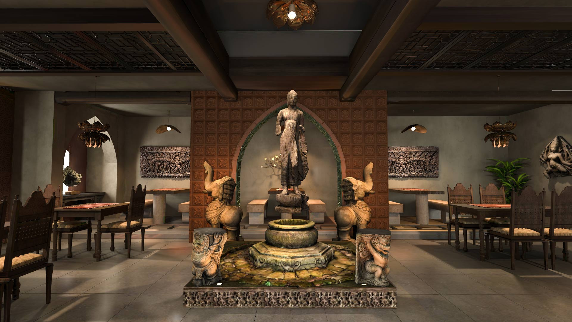 Bảo Tàng Số Chămpa, Phù nam, Khmer